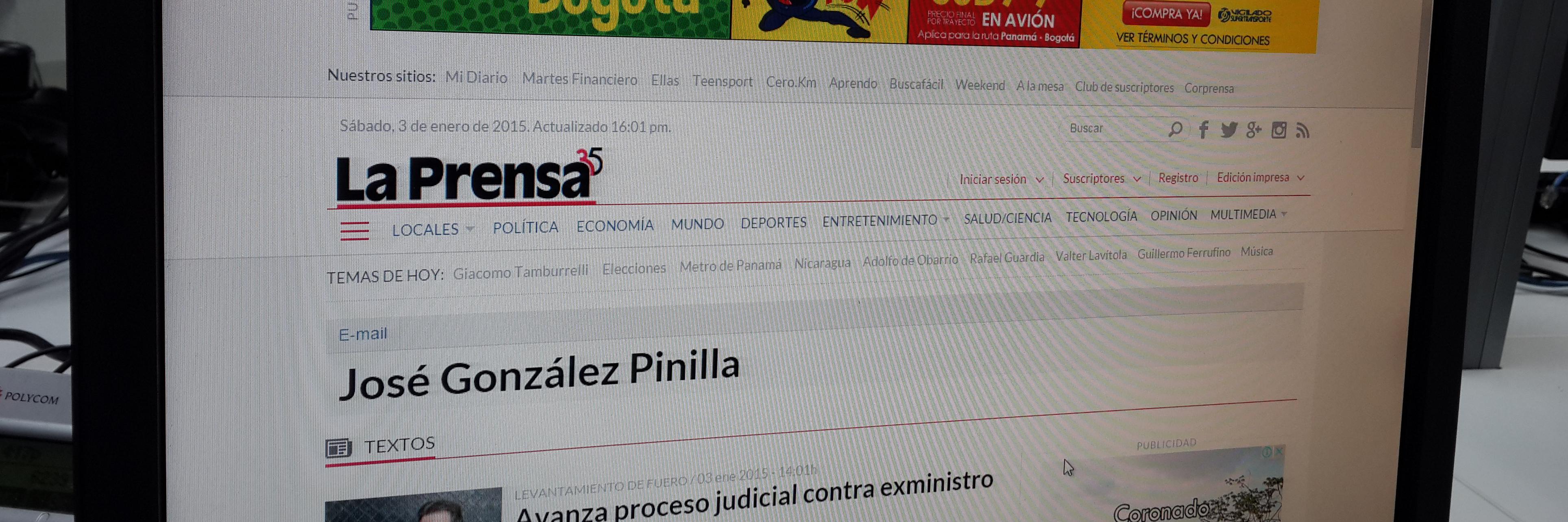 JoséGonzález Pinilla banner
