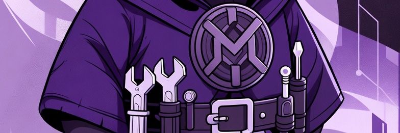 Purple cow 👾 banner