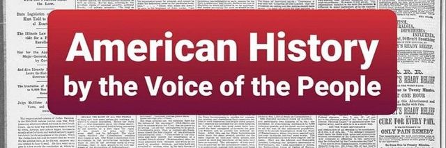American History by the VOP banner