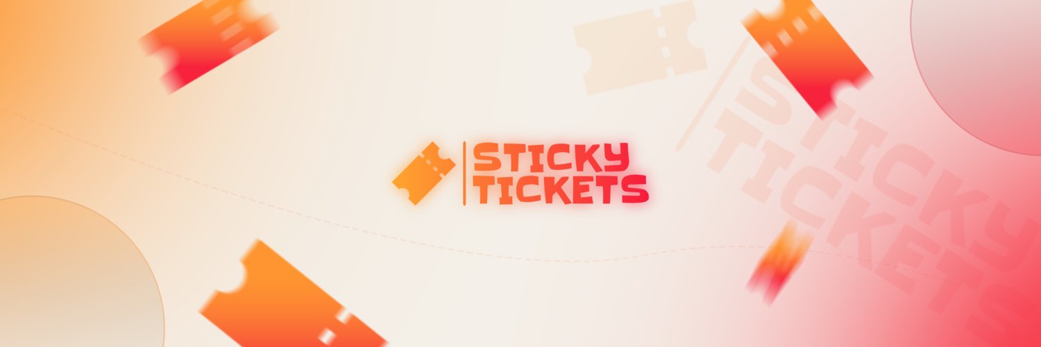 StickyTickets banner