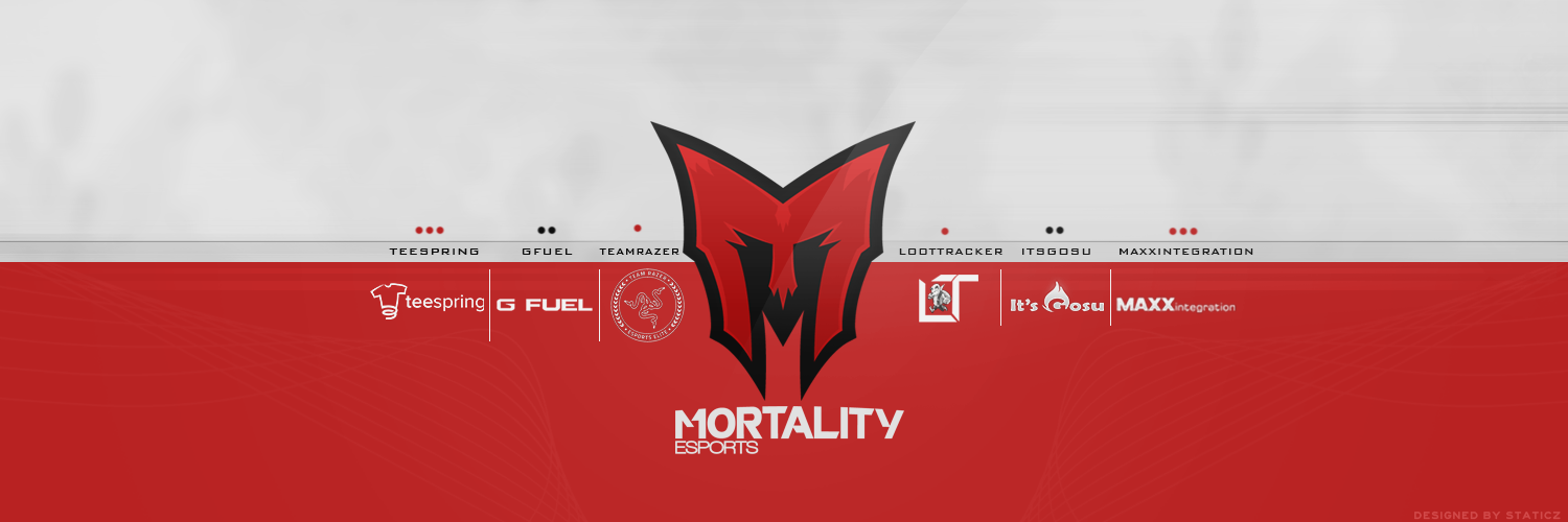 Mortality eSports banner