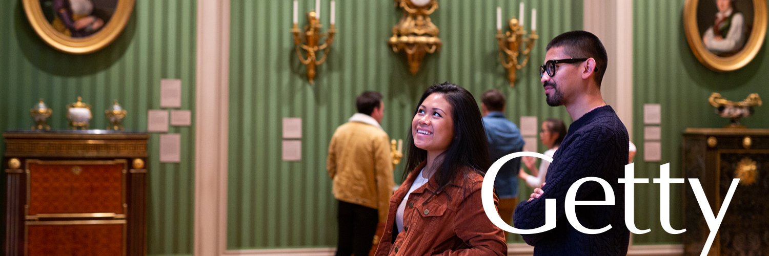 Getty's banner