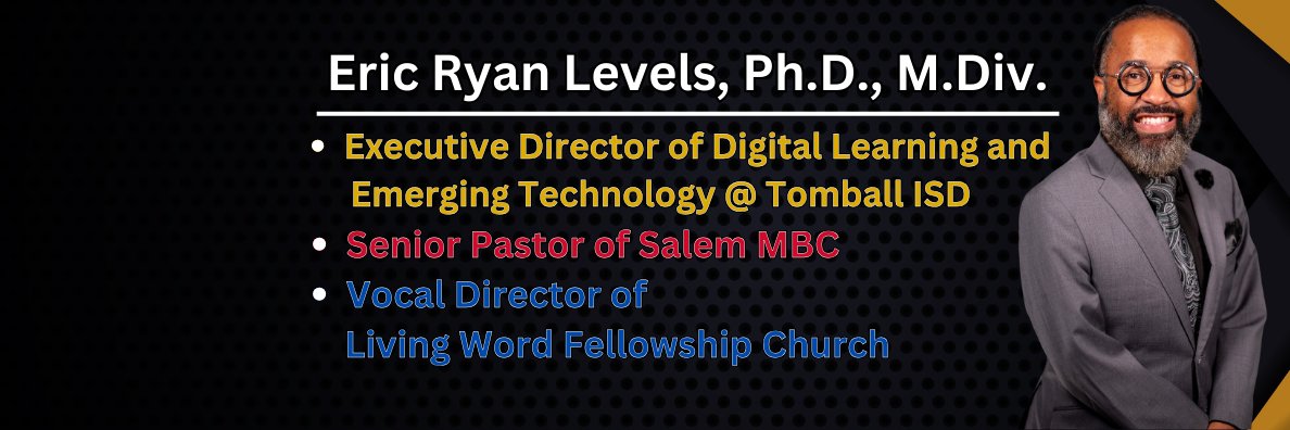 Eric Levels, Ph.D. banner