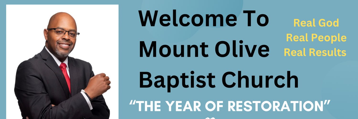Mount Olive Baptist banner