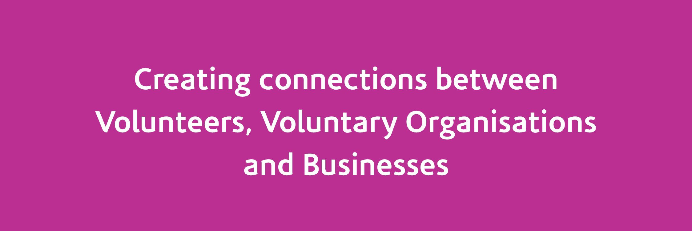 Vol Connections banner