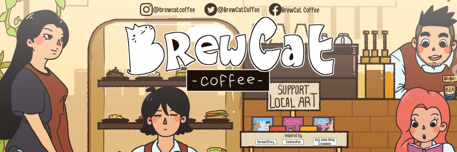 BrewCatCoffee's profile banner image