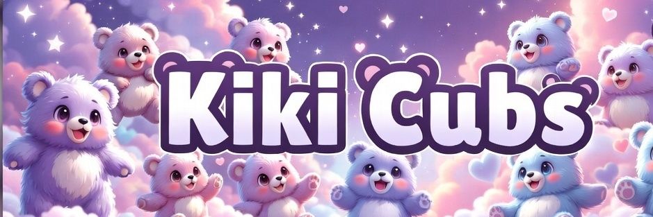 Kiki Cubs 🐻 banner