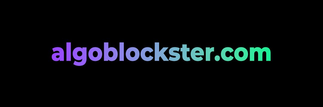 algoblockster's profile banner image