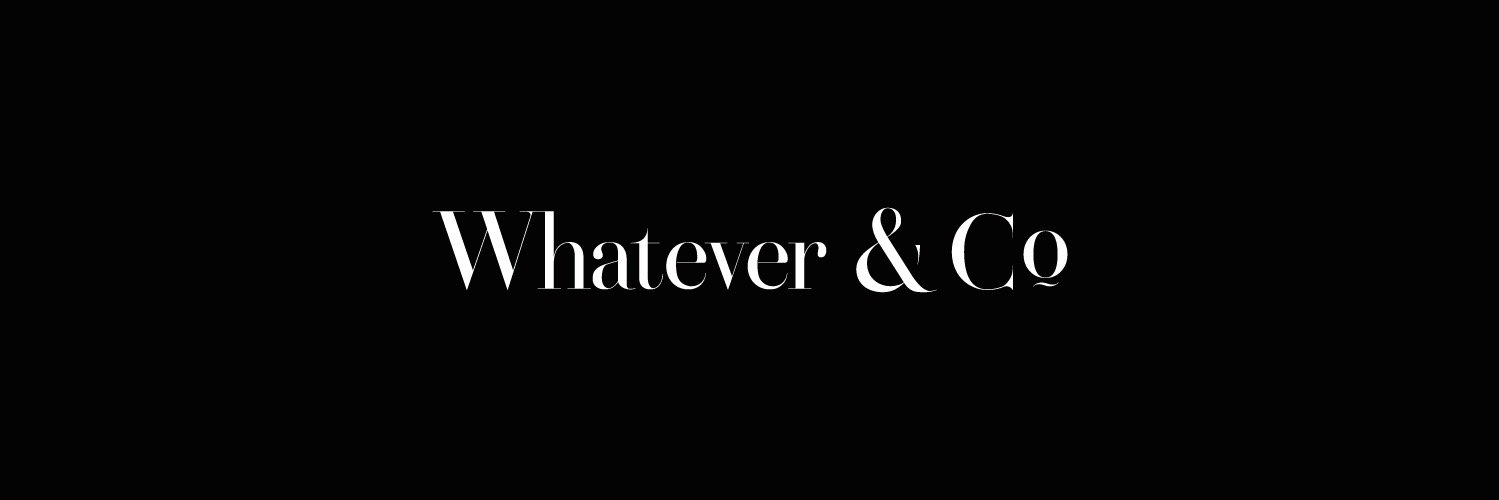 Whateverandco's profile banner image