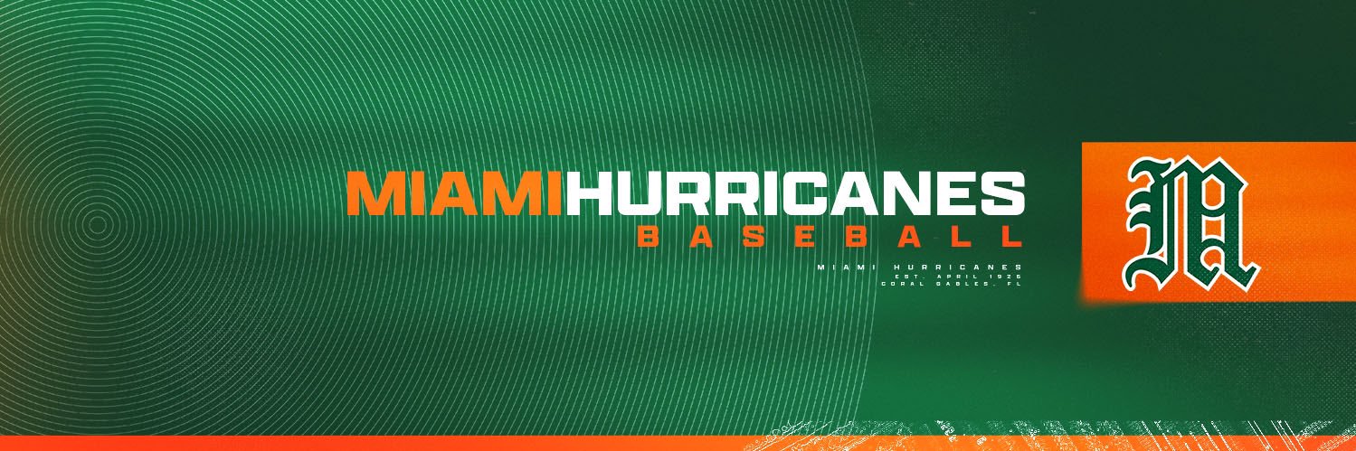 Miami Hurricanes Baseball's banner