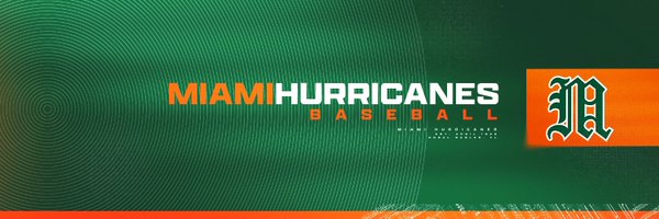 Miami Hurricanes Baseball Profile Banner