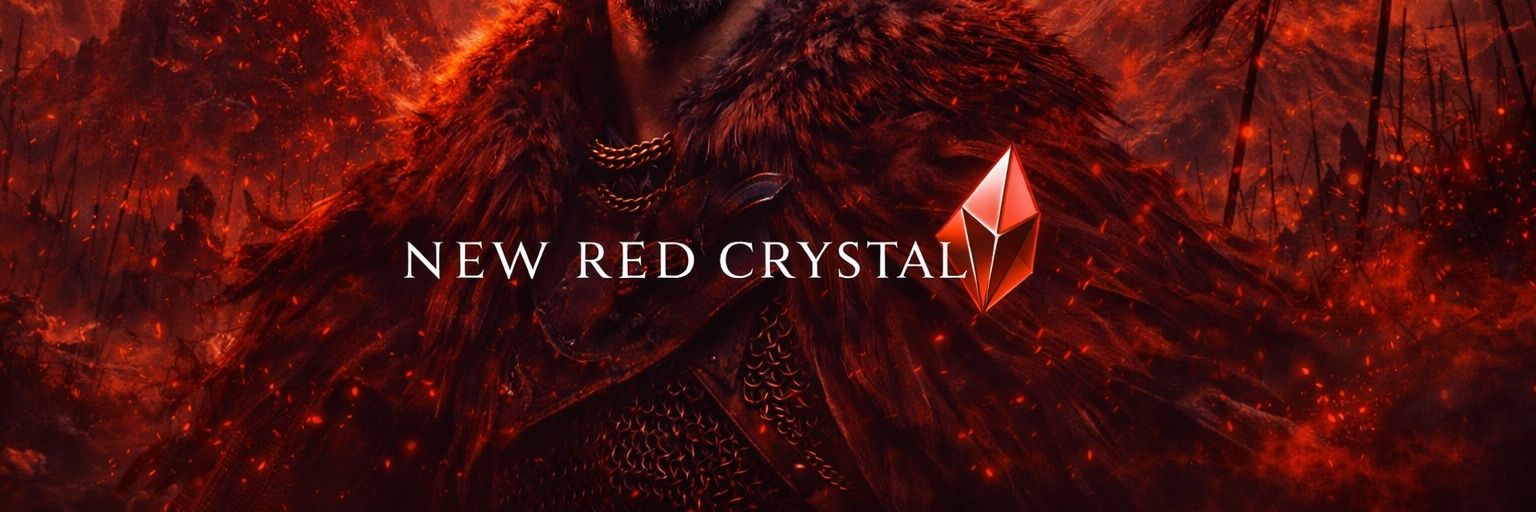 NEW RED CRYSTAL banner