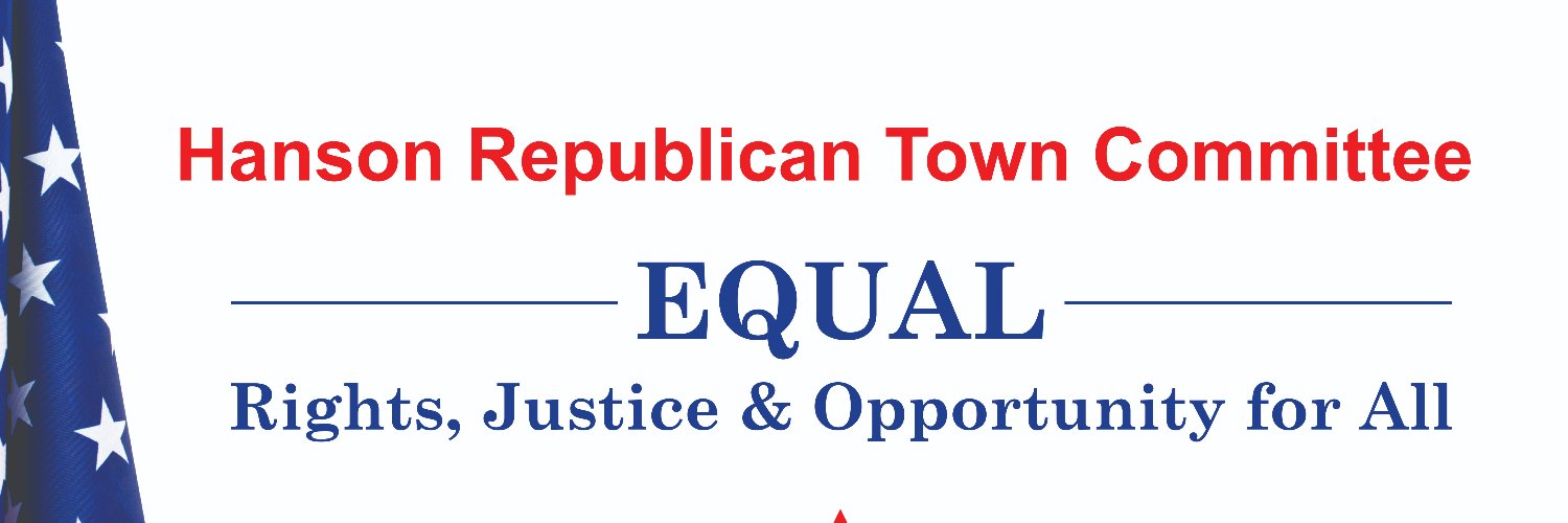 Hanson Republican Town Committee banner