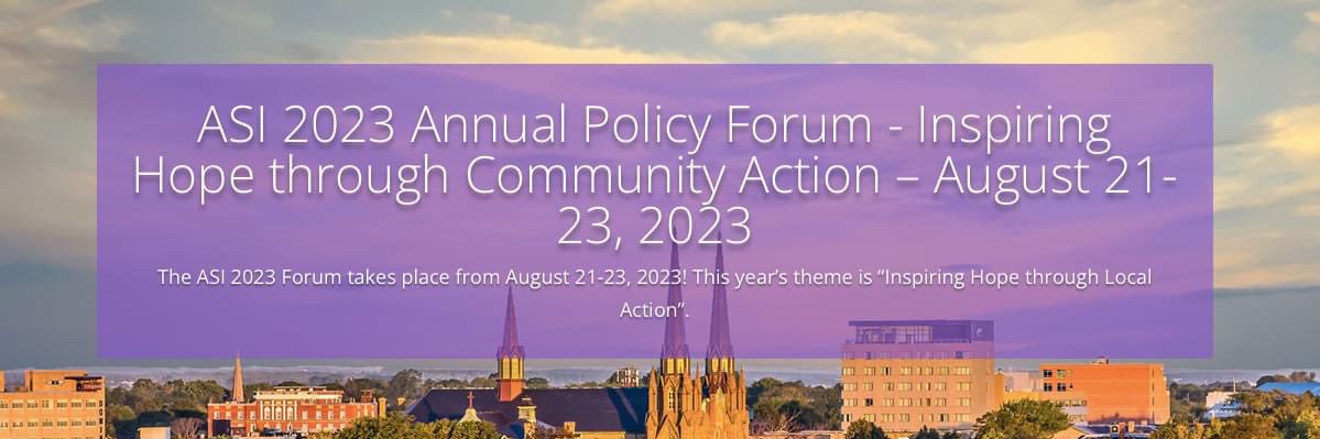 ASI - Healthy & Safe Communities banner