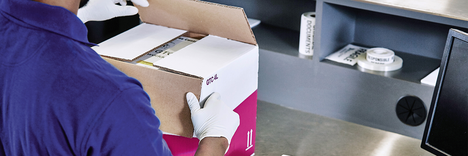 World Courier banner