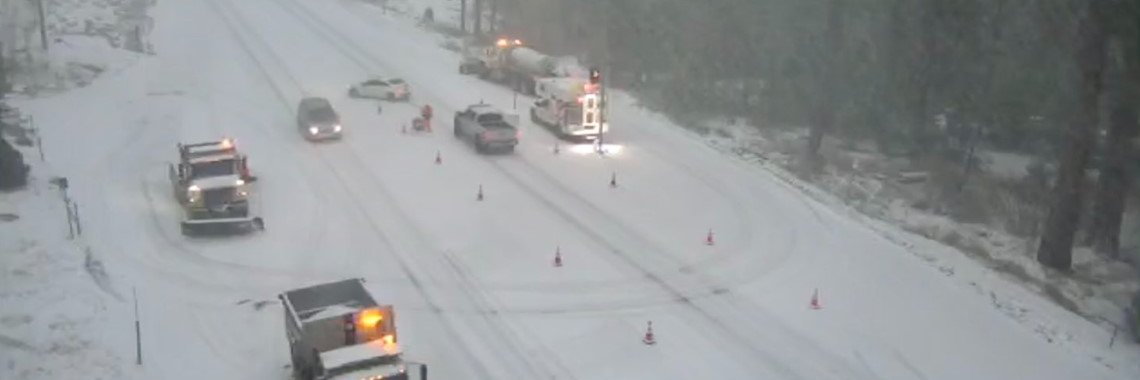 Interstate 80 Tahoe banner