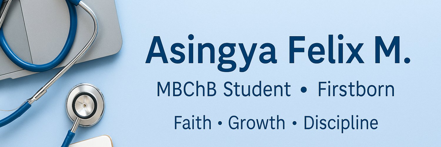 Asingya Felix M. 🩺 banner