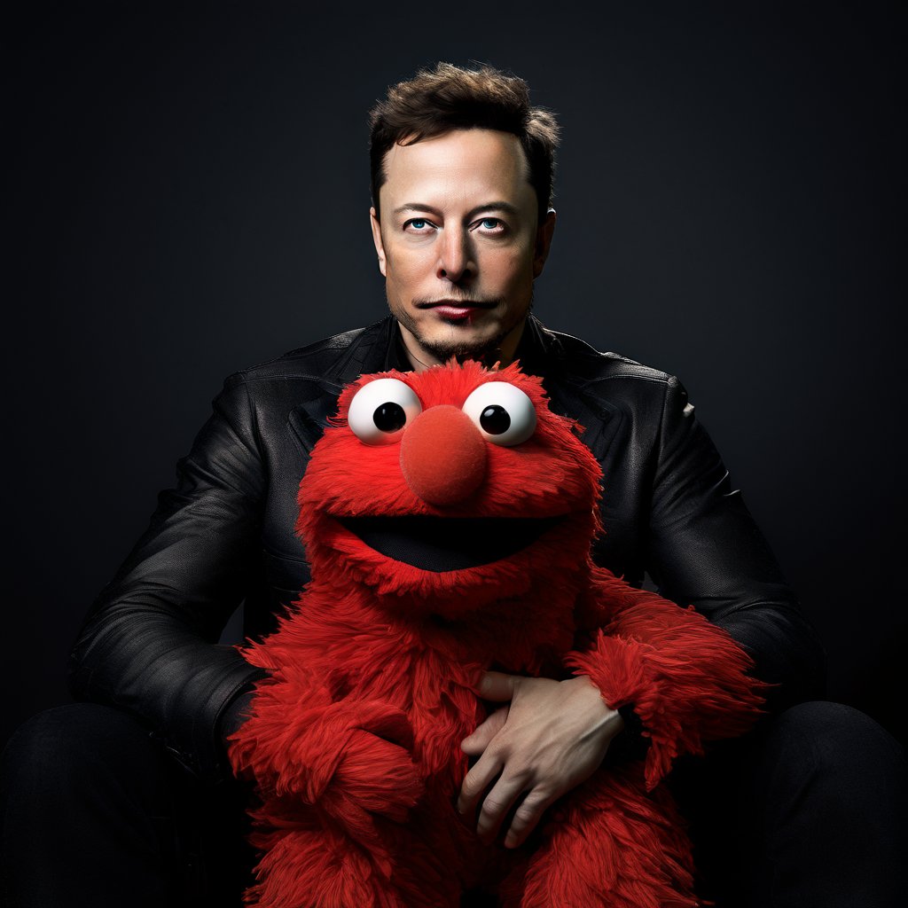 Elmo Musk — e/acc banner