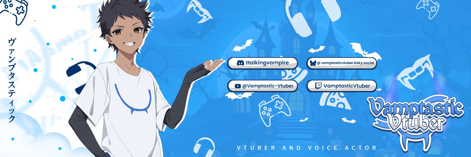 (ENVtuber/VA) Vamptastic Vtuber *RE-DEBUT ARC* banner