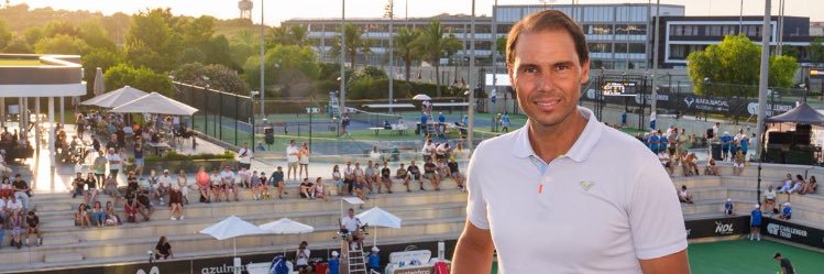 Rafa Nadal banner