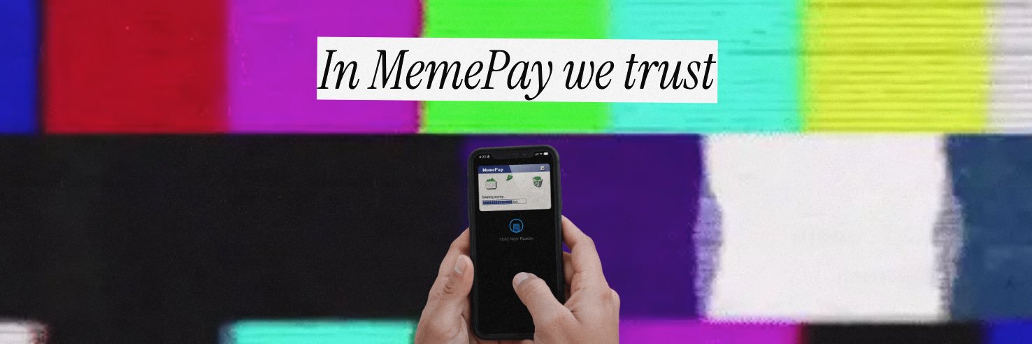 MemePay banner