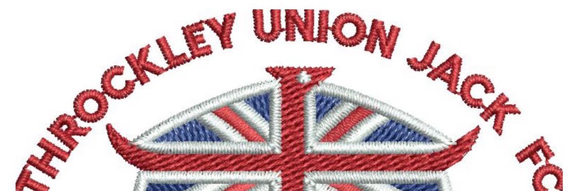 Throckley Union Jack Club FC banner