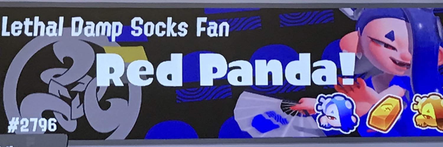 !~ShiverRedPunk~! SPLATOON RAIDERS HYPE 🦈 🦈🦈🦈 banner
