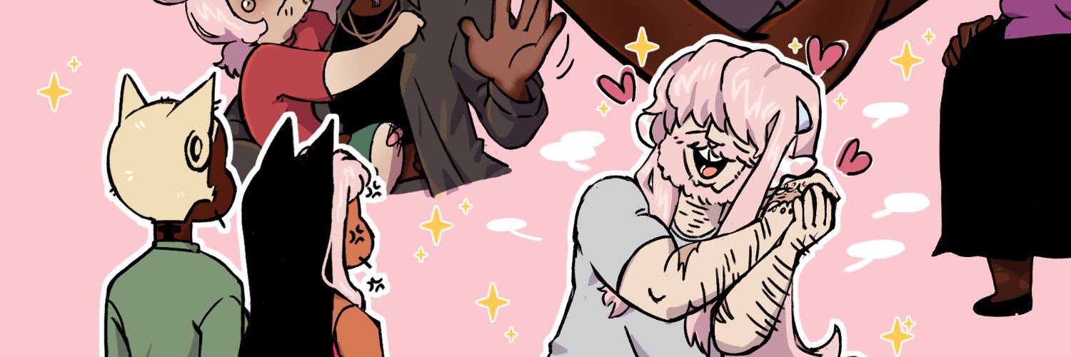 🦇💖💗🖤🪦🖤💗💖🦇 banner