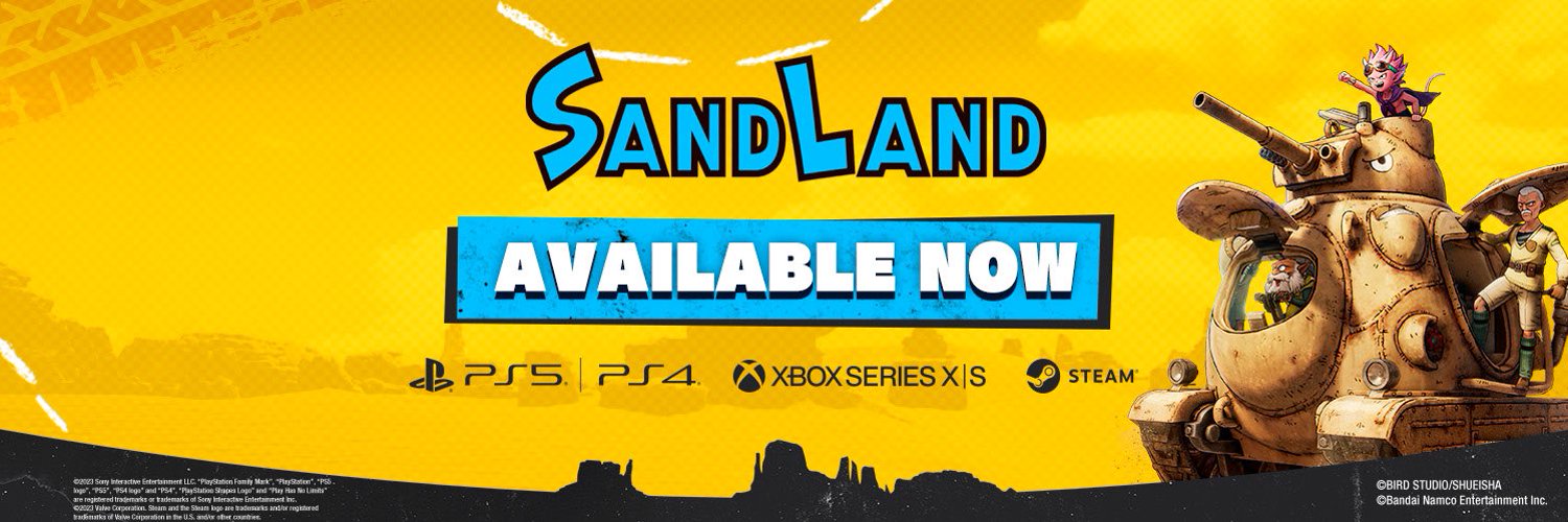 SAND LAND Profile Banner