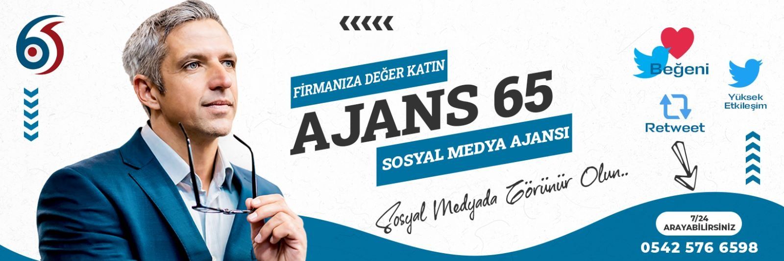 ajans65's profile banner image