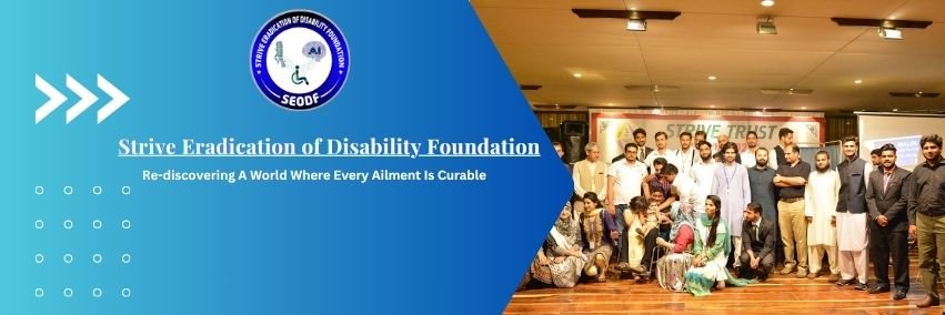 Strive Eradication of Disability Foundation banner