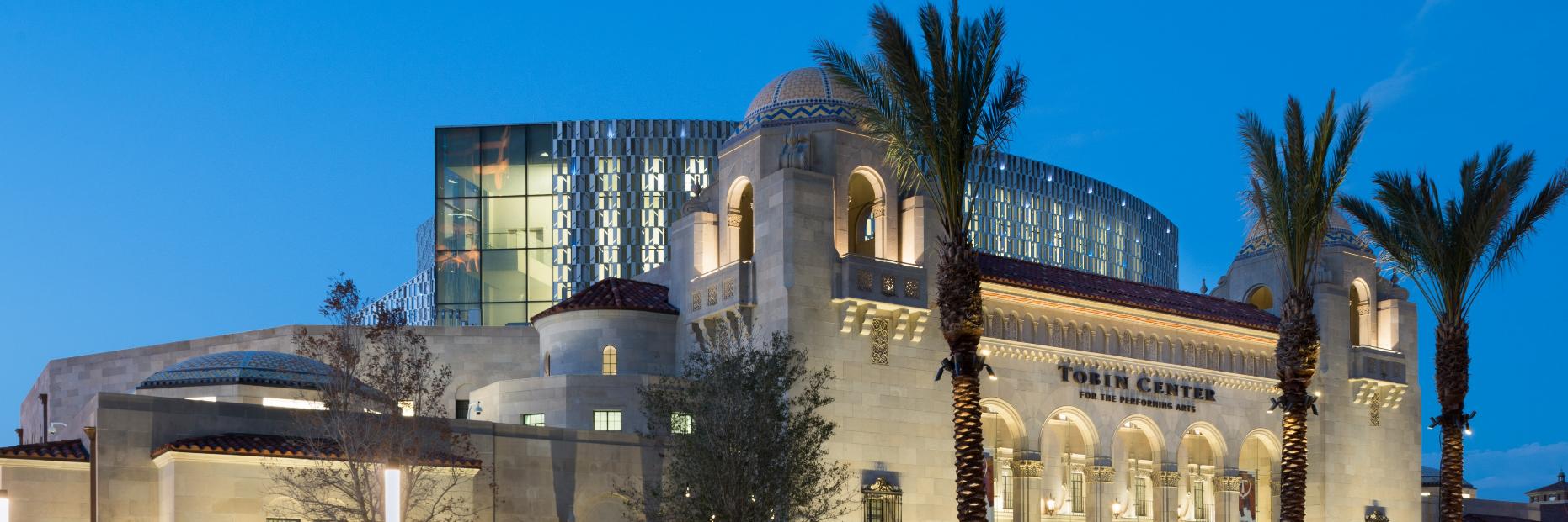 Tobin CenterSA banner