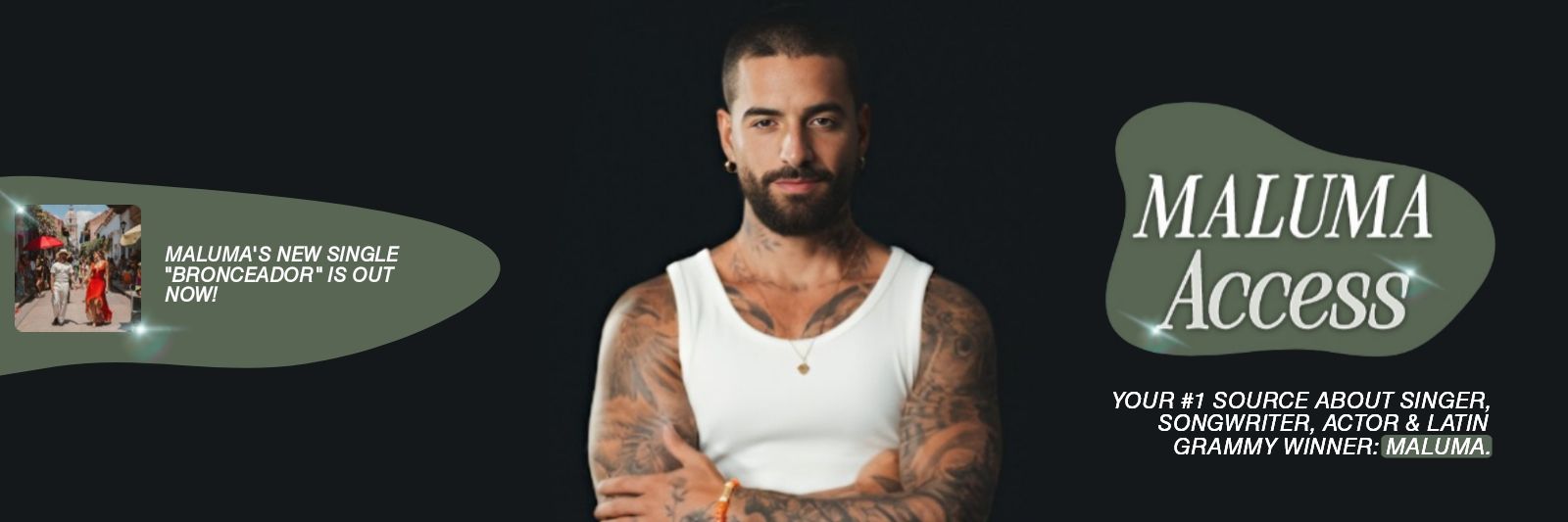 Maluma Access banner