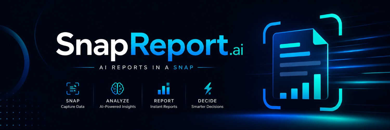 SnapReport.ai banner