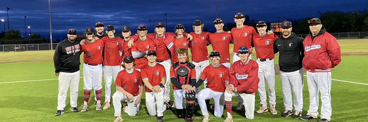 Crossings Baseball banner