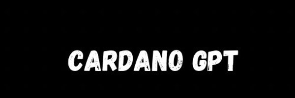 Cardano GPT Profile Banner
