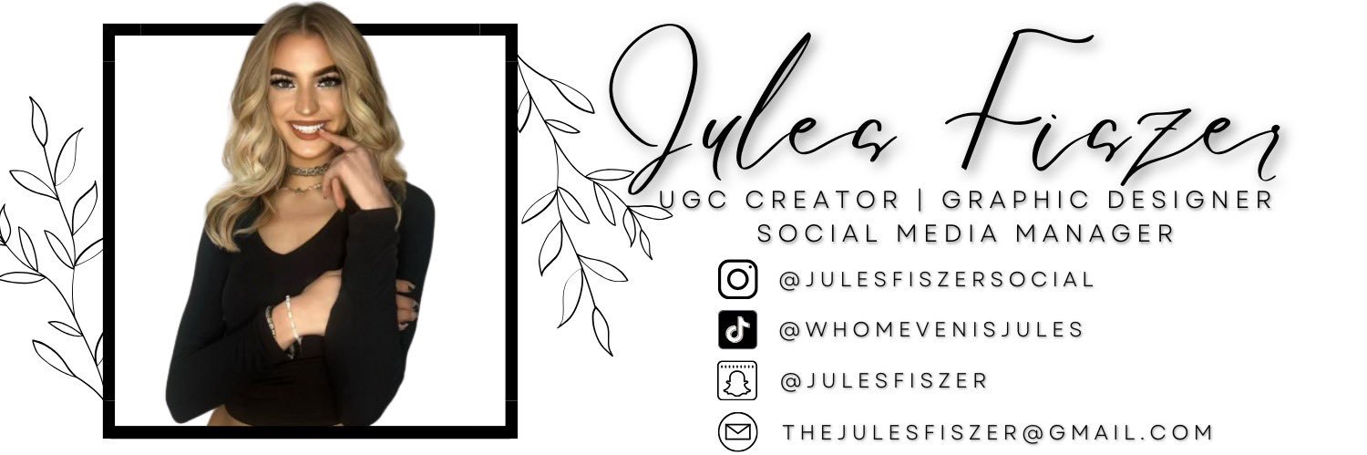 Jules Fisher | UGC Creator banner