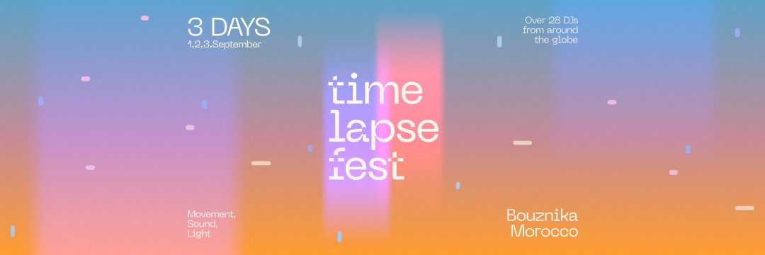 TimeLapse Festival banner