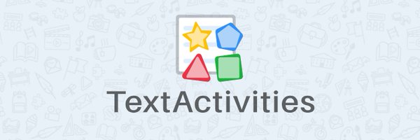 TextActivities Profile Banner