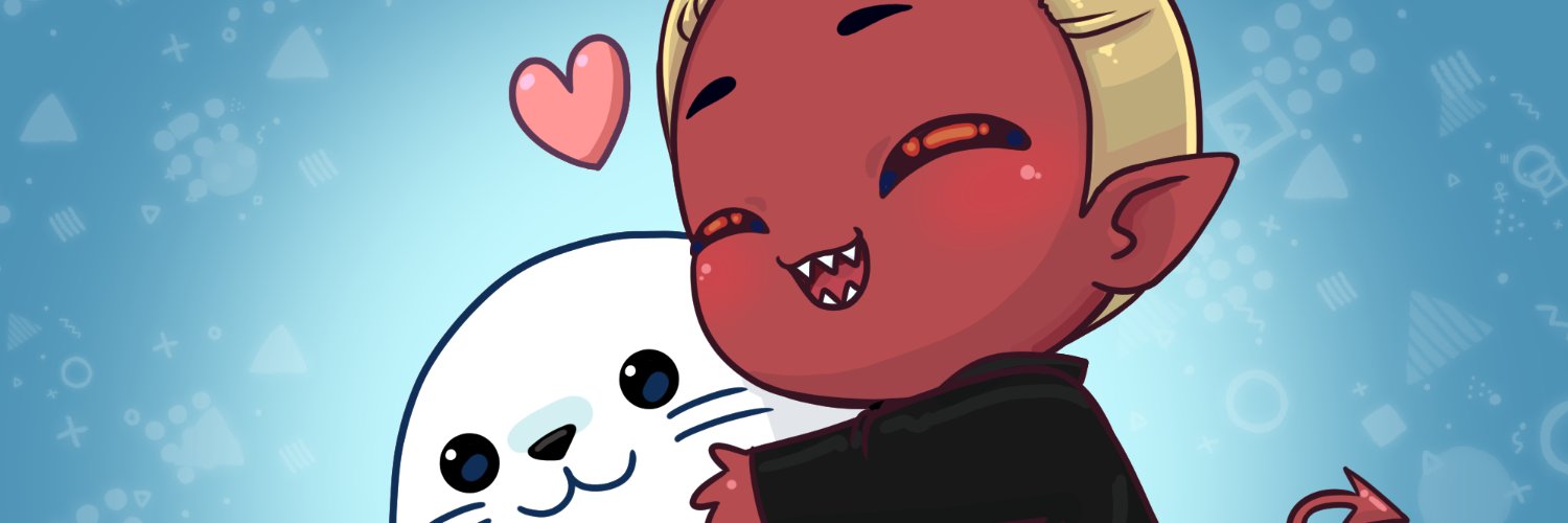 Arthur A. Abbott 😈🎮 Half-Imp Vtuber banner