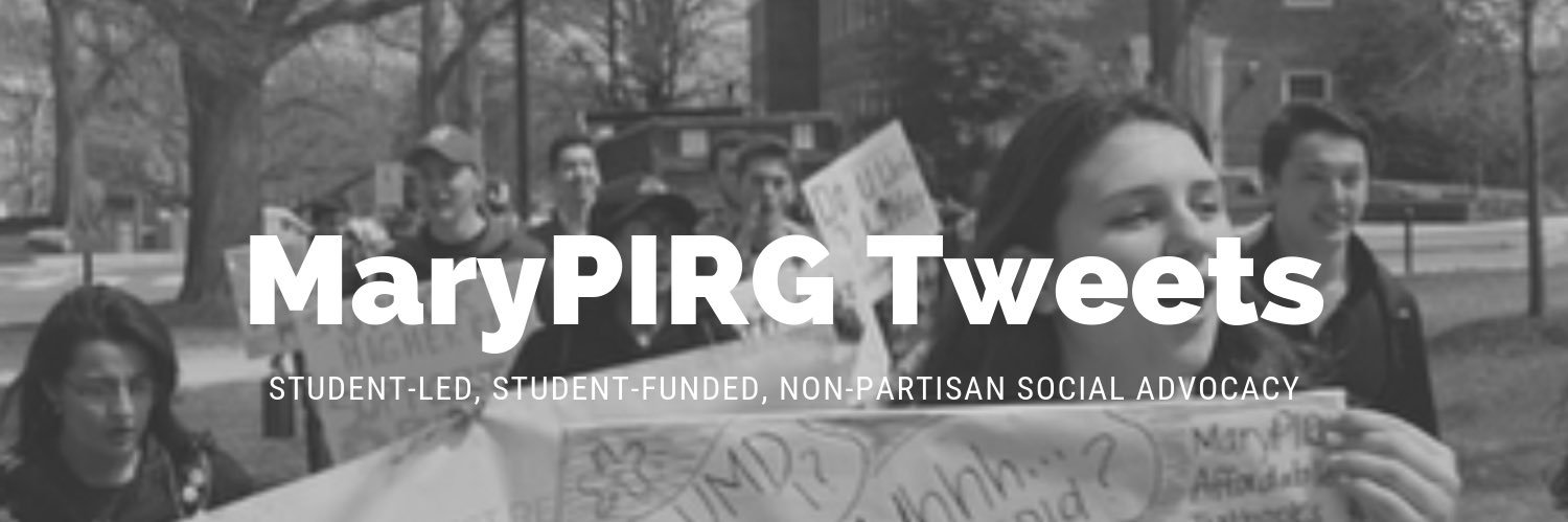 UMD MaryPIRG banner