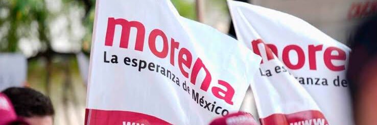 Morena al frente banner