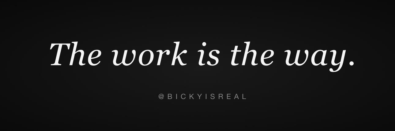 Bickyisreal's profile banner image