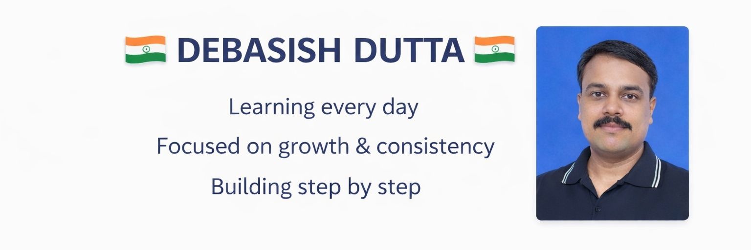 Debasish Dutta banner