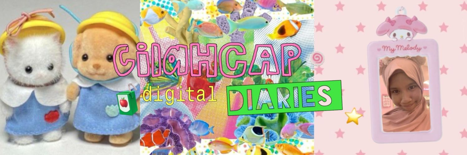 𝓒ilAh ᐢ o̴̶̷̤ ̫ o̴̶̷̤ ᐢ 💖⭐️🍀🐟🌈🚘🧤🍔 banner