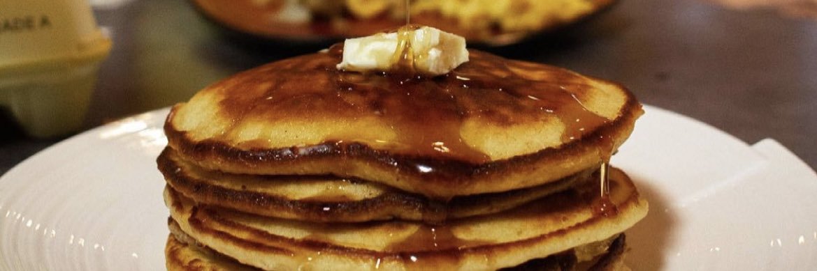 World Famous Pancakes banner