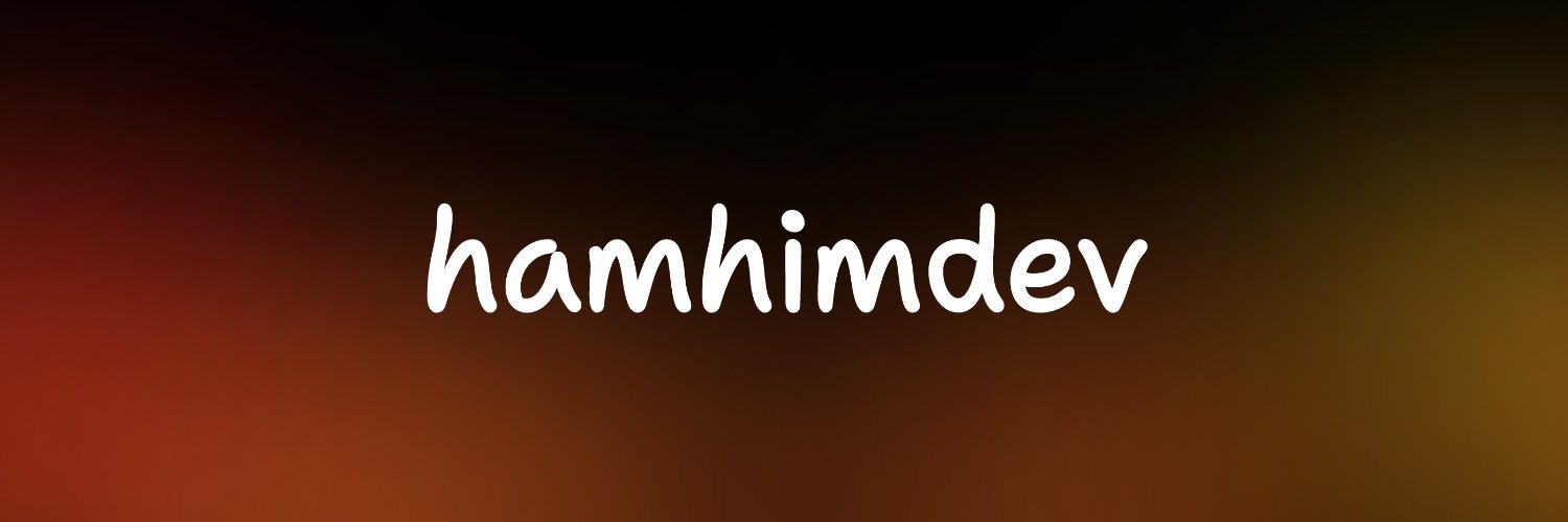 hamhimdev banner