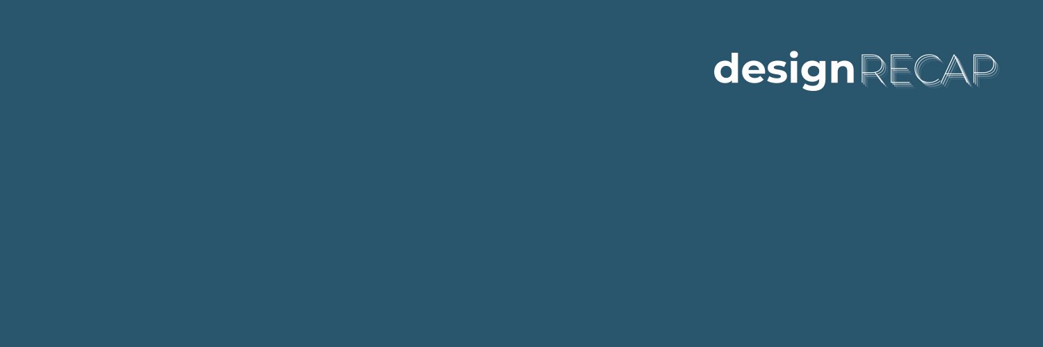 DesignRecap's profile banner image