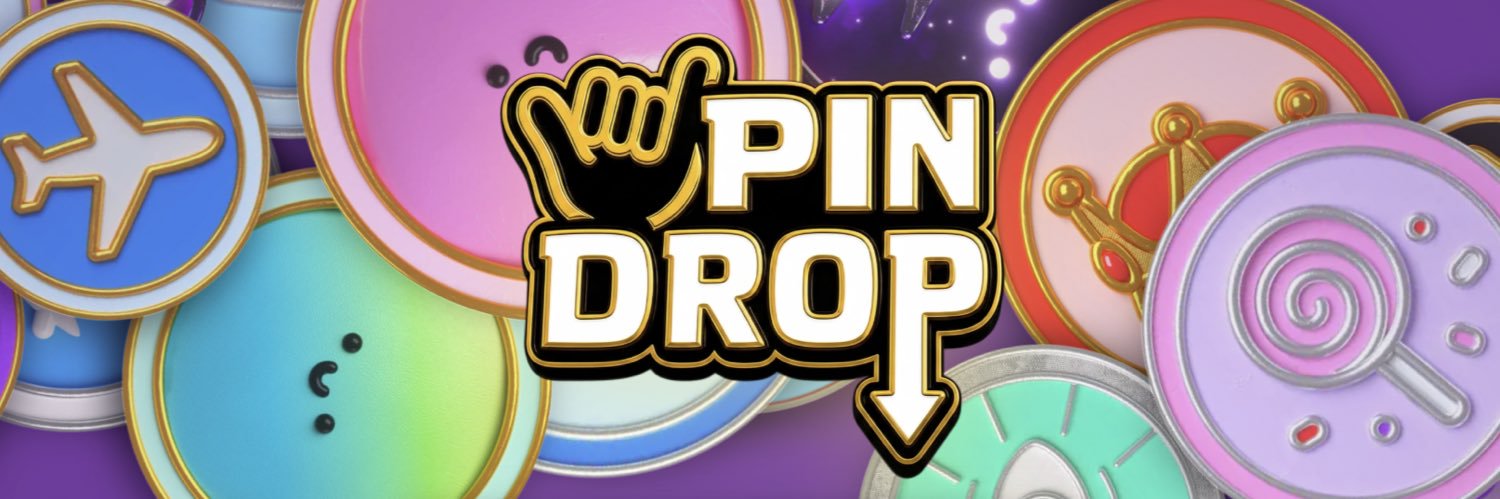 PIN DROP banner