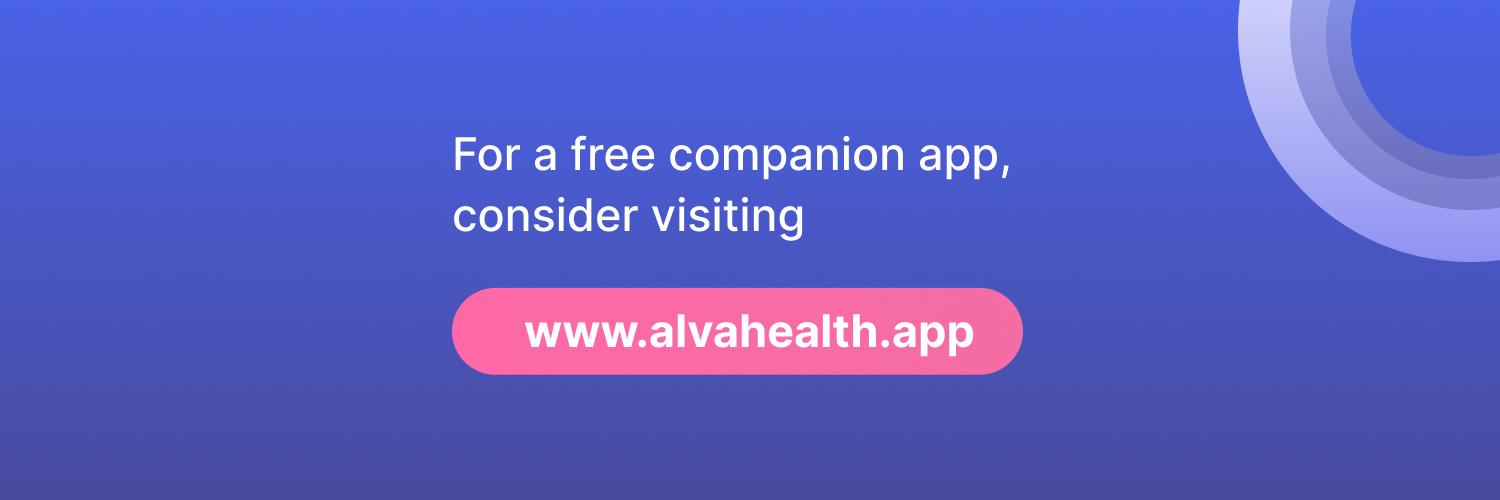 Alva Health banner